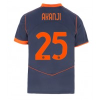 Inter Milan Manuel Akanji #25 Fotballklær Tredjedrakt 2025-26 Kortermet